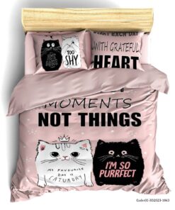 سرویس روتختی سه بعدی صورتی مدل CATS