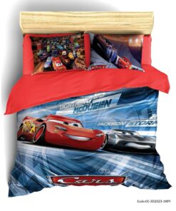 ست روتختی سه بعدی اتاق کودک مدل CARS