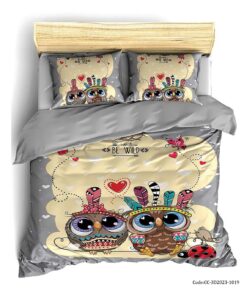 سرویس روتختی سه بعدی دخترانه مدل BE WILD