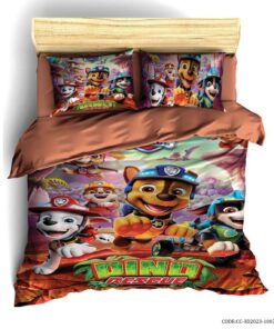 ست روتختی اتاق کودک سه بعدی مدل سگ های نگهبان