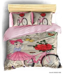 ست روتختی سه بعدی دخترانه مدل GIRL