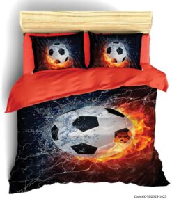 روتختی سه بعدی فوتبالی پسرانه طرح توپ فوتبال