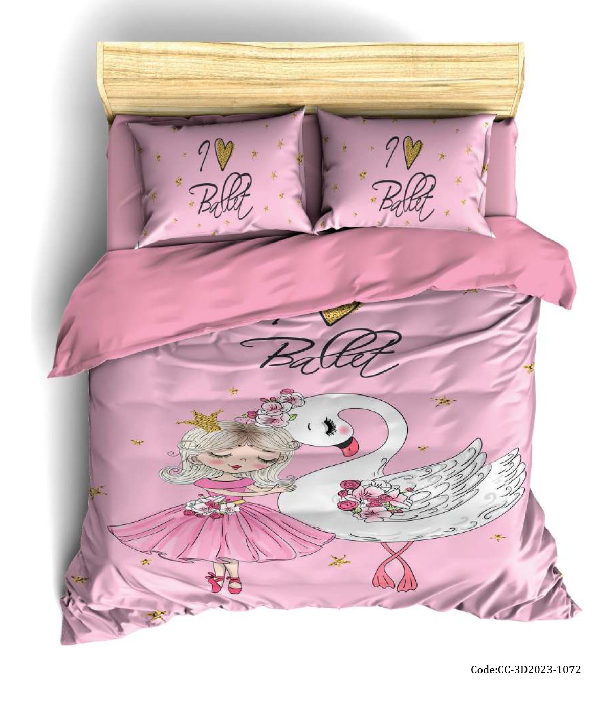 ست روتختی دخترانه طرح Ballet
