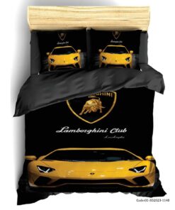 روتختی کودک پسرانه طرح ماشین مدل لامبورگینی زرد