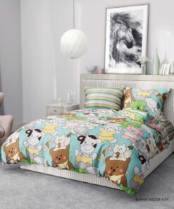 سرویس روتختی  کودک عروسکی دخترانه و پسرانه طرح Animals