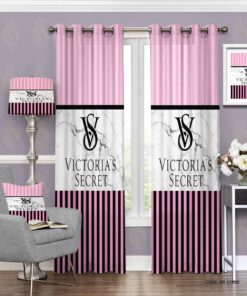 پرده پانچی اسپرت اتاق خواب طرح برند ویکتوریا سکرت