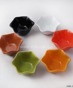 کاسه بستنی خوری سرامیکی طرح رونا