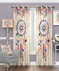 پرده پانچی اتاق خواب مدل مارتا