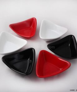 کاسه ماست خوری سرامیکی مثلثی