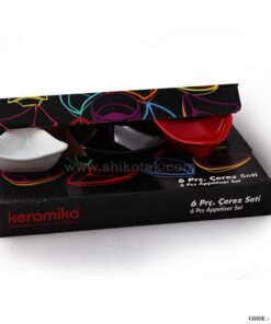 کاسه ماست خوری سرامیکی مثلثی