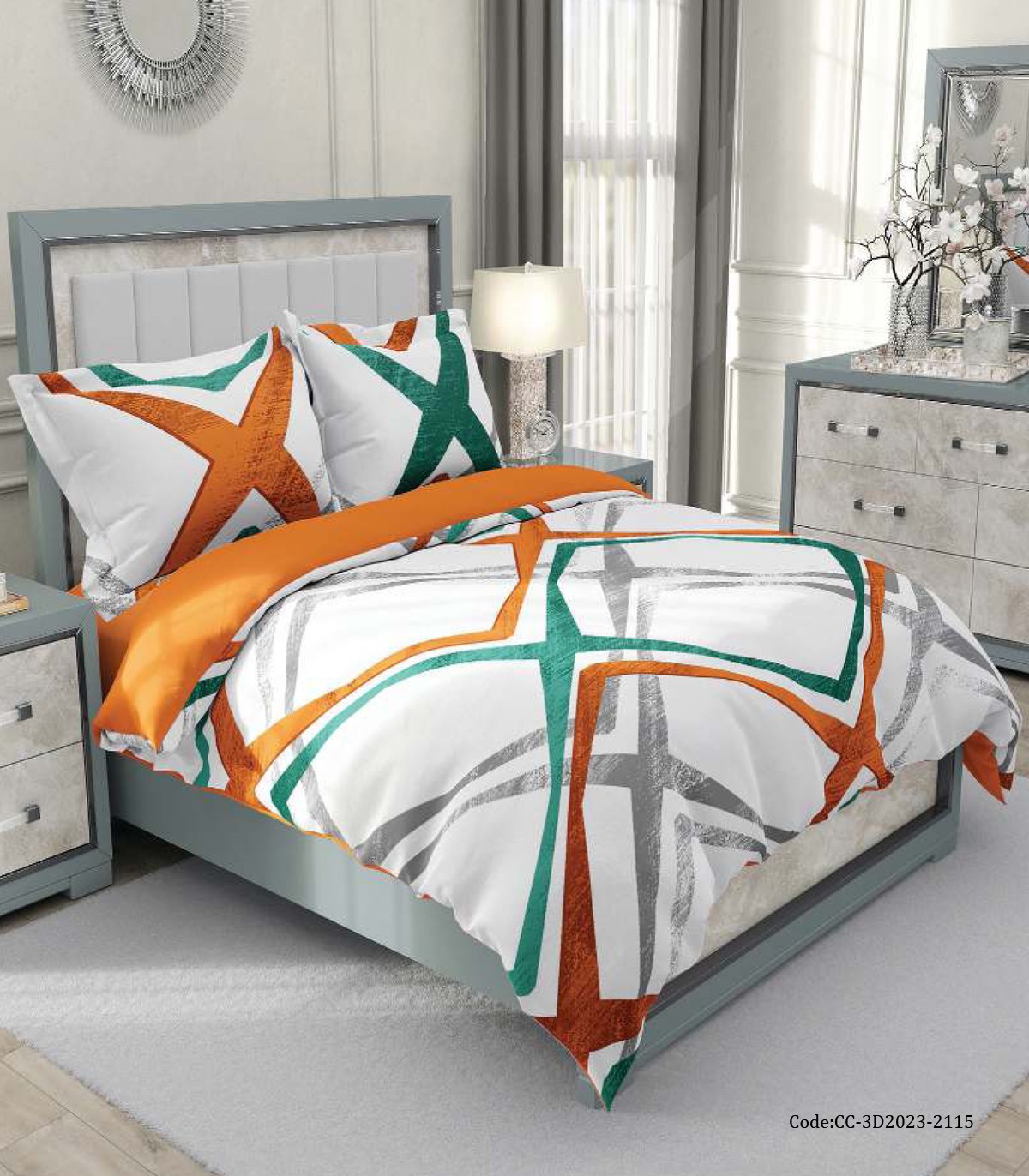 سرویس روتختی دو نفره ساده مدل آدرین