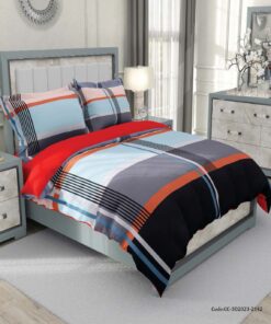 ست روتختی دو نفره اسپرت چهارخونه مدل آروین