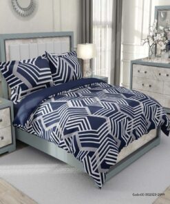 روتختی دو نفره سفید آبی اسپرت مدل آیدین