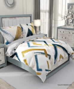 روتختی دو نفره اسپرت زمینه سفید مدل هانه