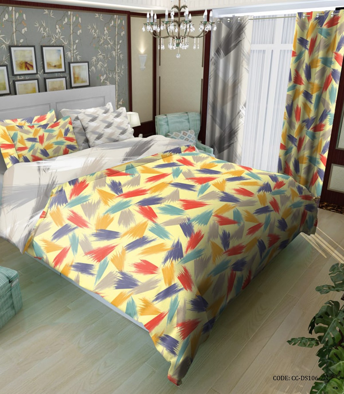 سرویس لحاف روتختی طرح بومرنگ