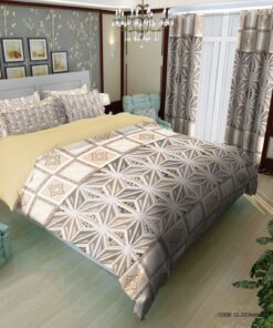 سرویس روتختی  کرم نسکافه ای مدل هیراد