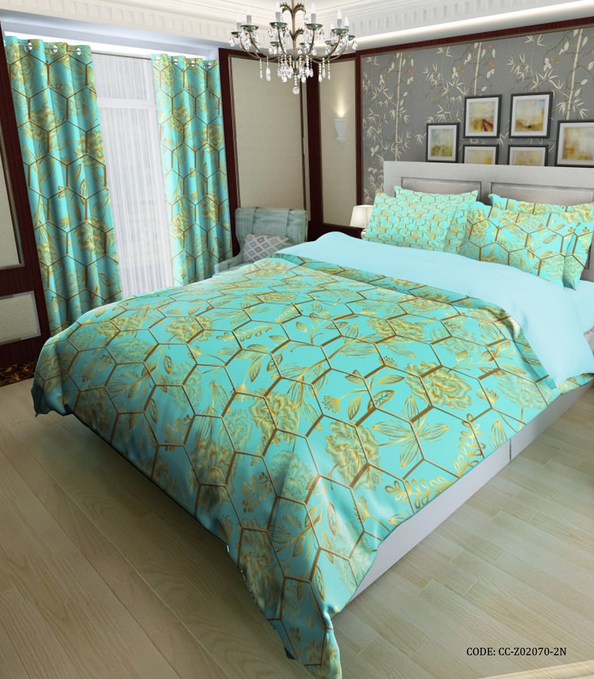 سرویس روتختی آبی سلطنتی مدل کندو