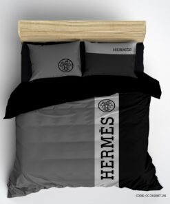 ست روتختی اسپرت مشکی طوسی برند HERMES