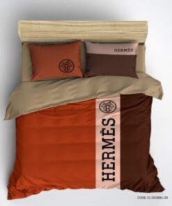 روتختی اسپرت ساده نارنجی قهوه ای برند HERMES