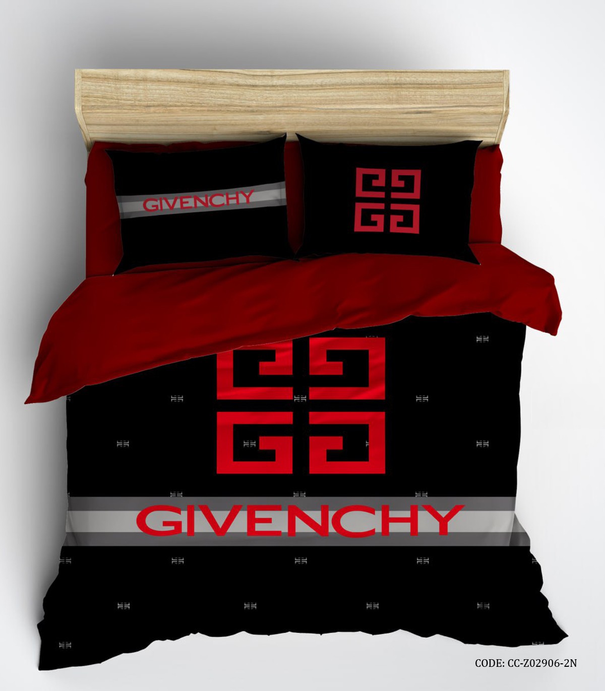 روتختی اسپرت مشکی قرمز طرح گیونچی