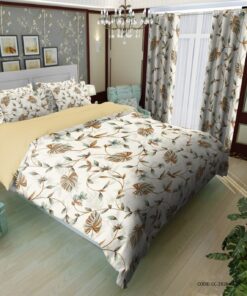 سرویس لحاف روتختی  طرح برگ و  شاخه مدل راسان