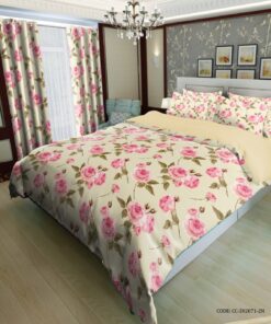 سرویس لحاف روتختی عروس طرح گلدار  مدل باوان