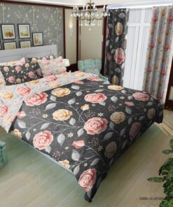 سرویس روتختی دو نفره گلدار مدل کانیا