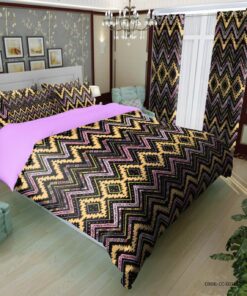 روتختی دونفره و یک نفره طرح زیگزاگی رنگی مدل هما