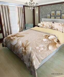 سرویس روتختی دونفره کرم نسکافه ای مدل ایپک