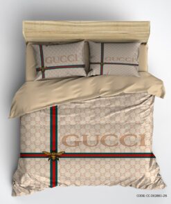 روتختی  اسپرت دخترانه زمینه کرم طرح گوچی