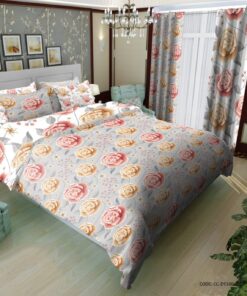 سرویس روتختی  دو رو گلدار مدل پژواک