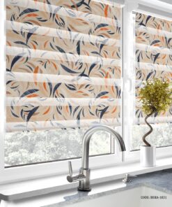 پرده زبرا آشپزخانه طرح سرور