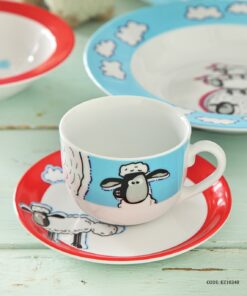 سرویس غذا خوری کودک زرین پسرانه طرح بره ناقلا