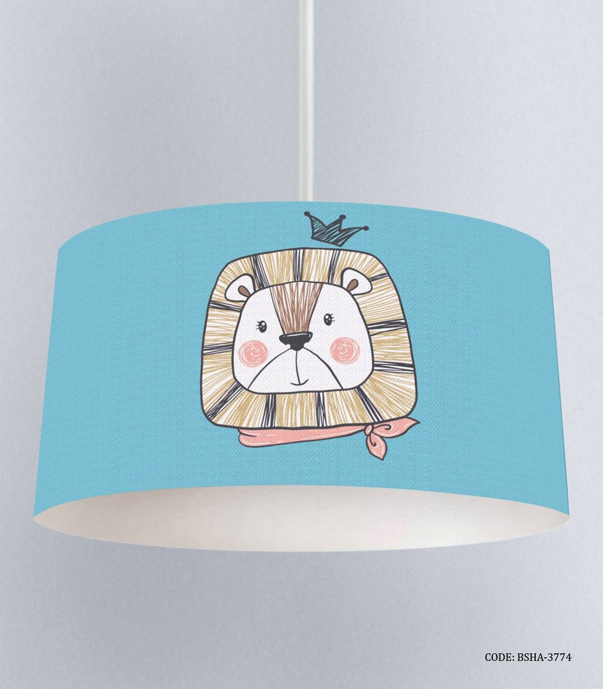 لوستر کودک پسرانه طرح شیر مدل Happy Sunday