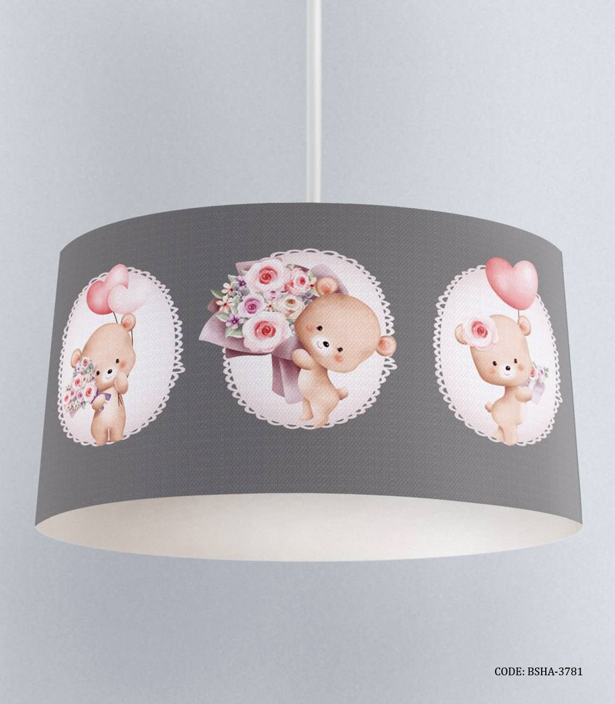 لوستر کودک دخترانه طرح خرس مدل My Sweaty Bear