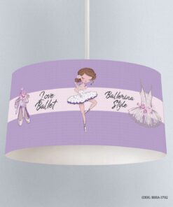 لوستر یاسی کودک دخترانه طرح بالرین مدل Ballerina Style