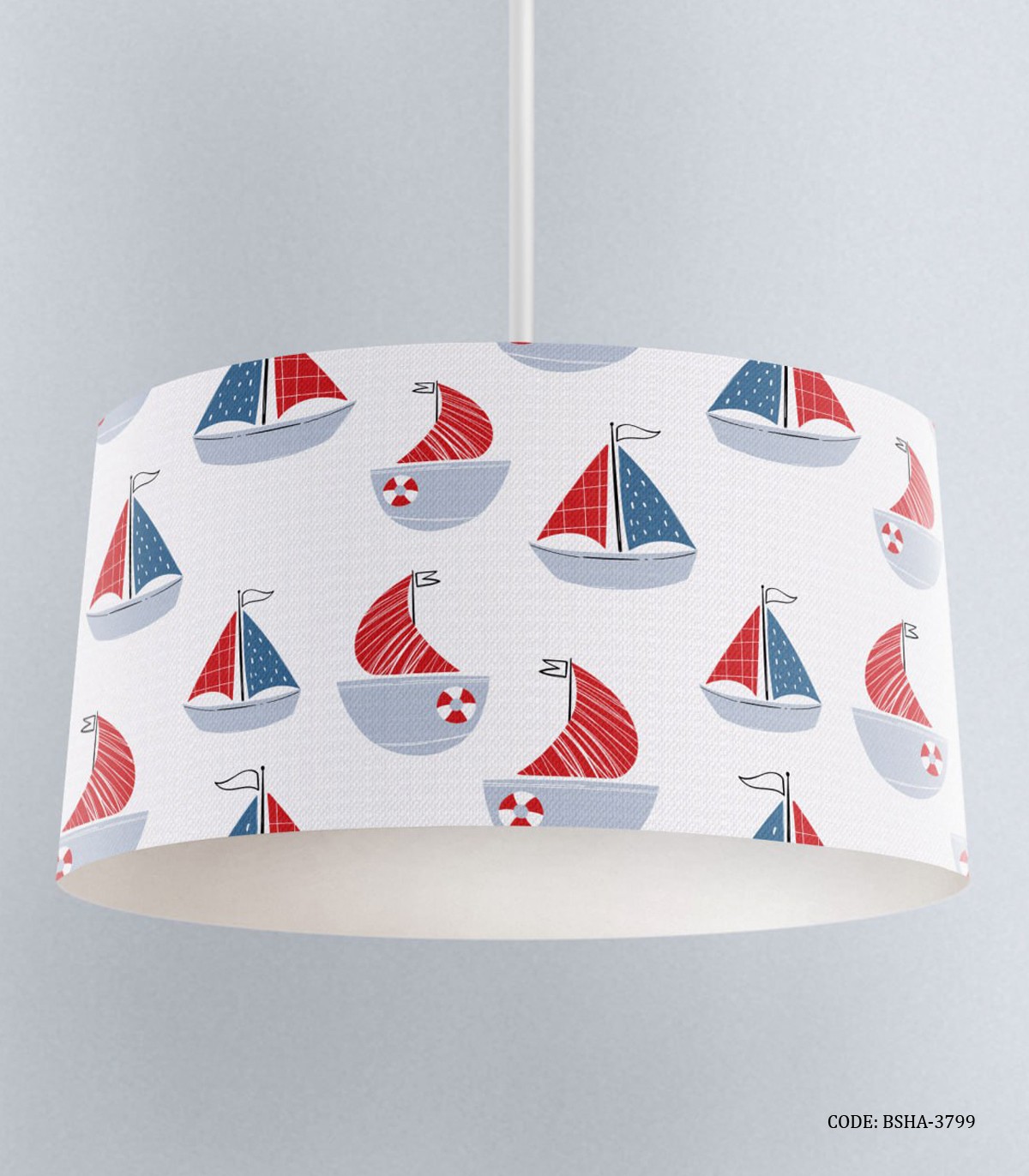 لوستر اتاق پسرانه طرح قایق ملوانی مدل Sailor