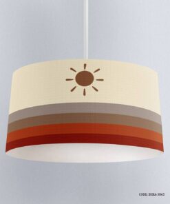 لوستر اتاق دخترانه طرح رنگین کمانی  مدل Sun