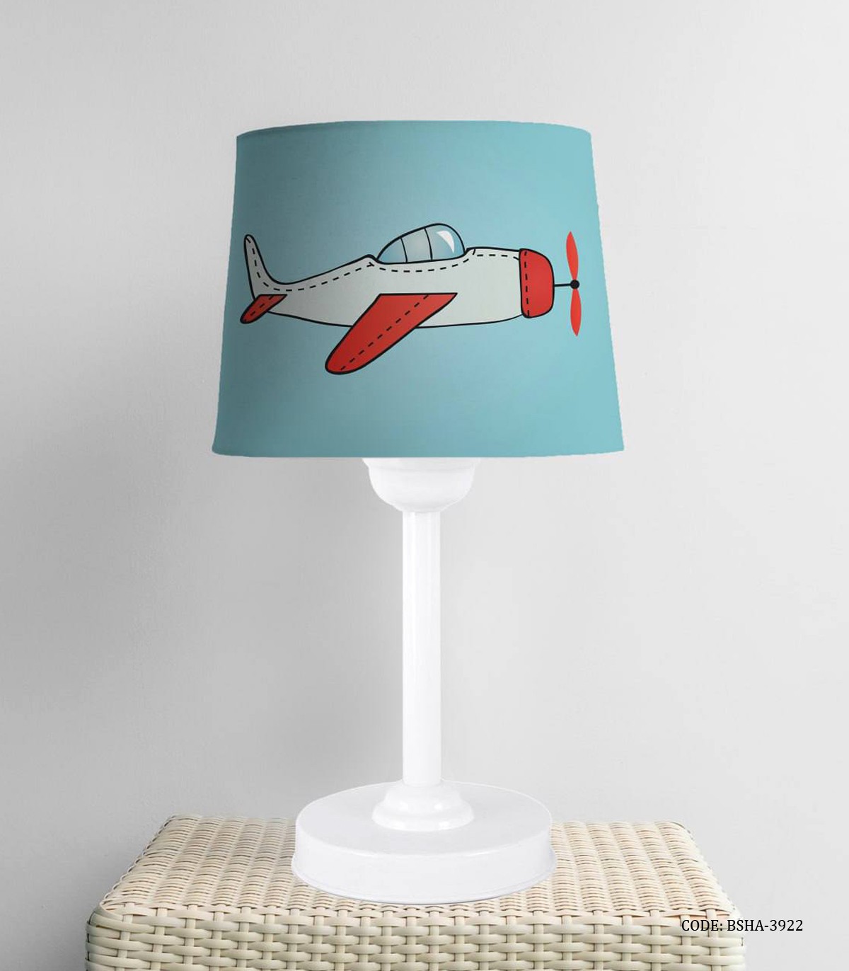 آباژور اتاق پسرانه طرح بالون و هواپیما مدل Travel