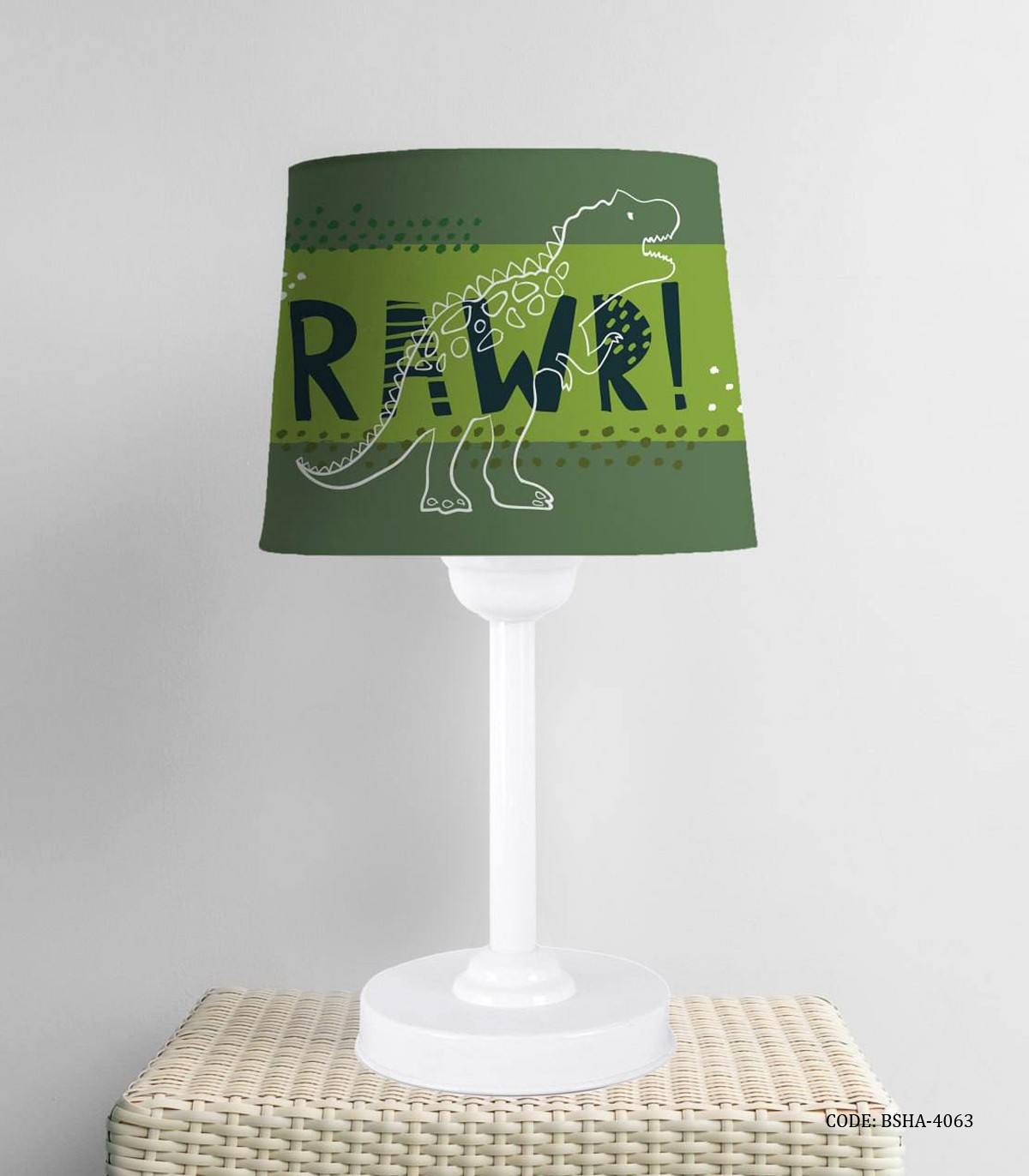 آباژور پسرانه طرح دایناسور مدل Rawr