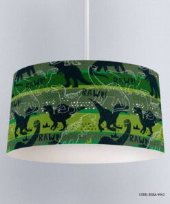 لوستر اتاق پسرانه طرح دایناسور مدل Rawr