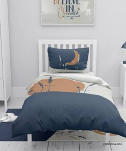 روتختی کودک پسرانه 4 تکه طرح شب مهتابی مدل The Moon