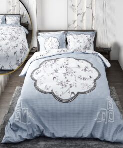 سرویس لحاف روتختی دو نفره دورو طرحدار طرح گل مدل هاوانا