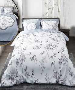 سرویس لحاف روتختی دو نفره دورو طرحدار طرح گل مدل هاوانا