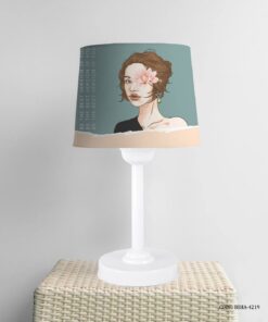 آباژور اتاق دخترانه طرح دختر مدل Be the Best Version of You