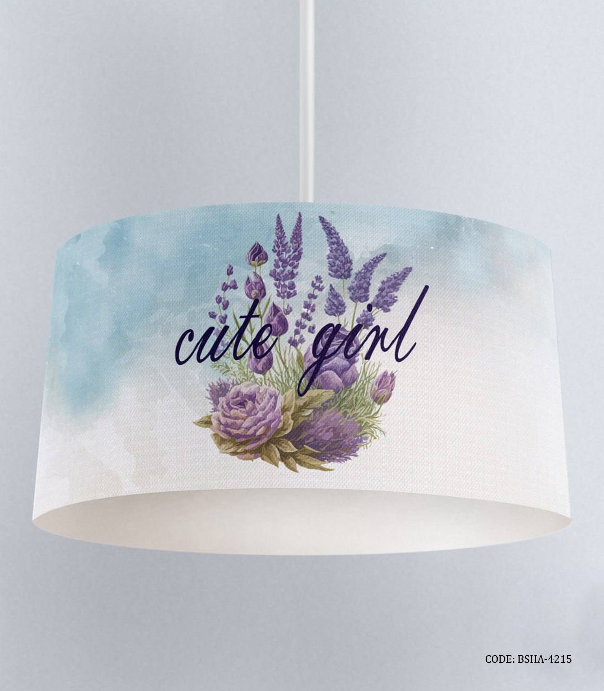 لوستر اتاق دخترانه طرح دختر مدل Cute Girl