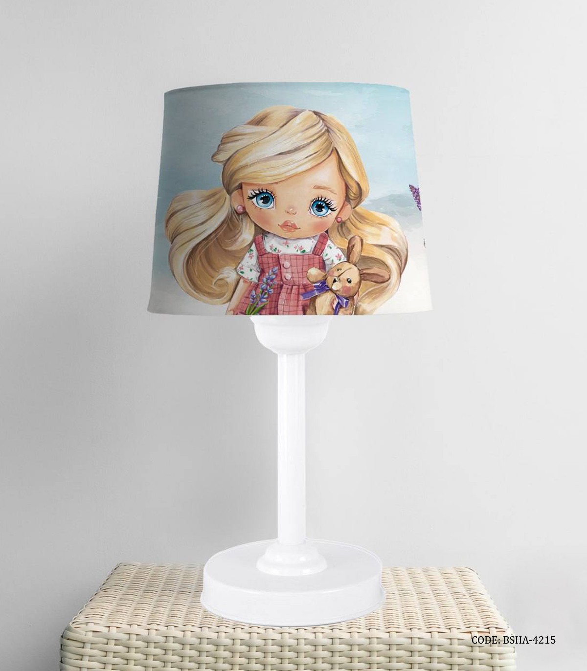 آباژور اتاق دخترانه طرح دختر مدل Cute Girl