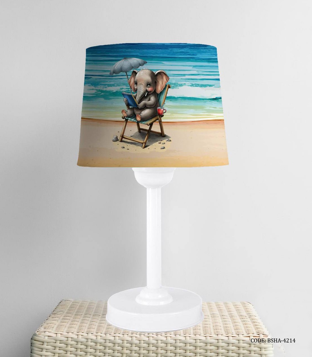 آباژور اتاق پسرانه طرح فیل مدل Holiday