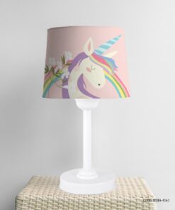 آباژور اتاق دخترانه طرح یونیکورن مدل I am a Unicorn