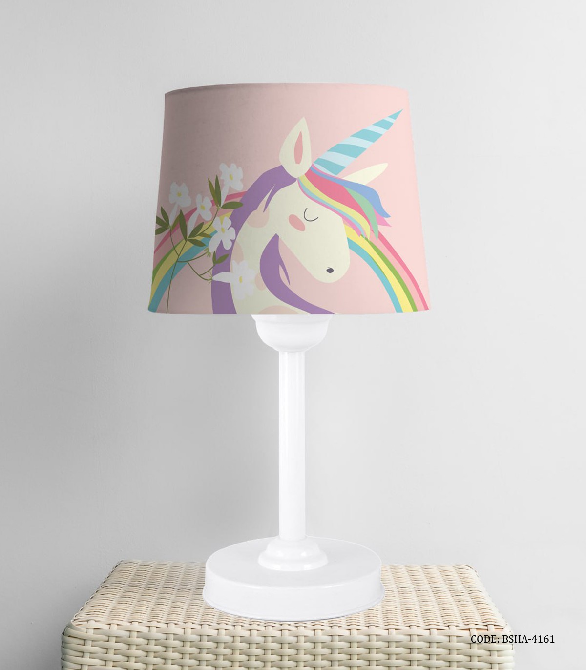 آباژور اتاق دخترانه طرح یونیکورن مدل I am a Unicorn
